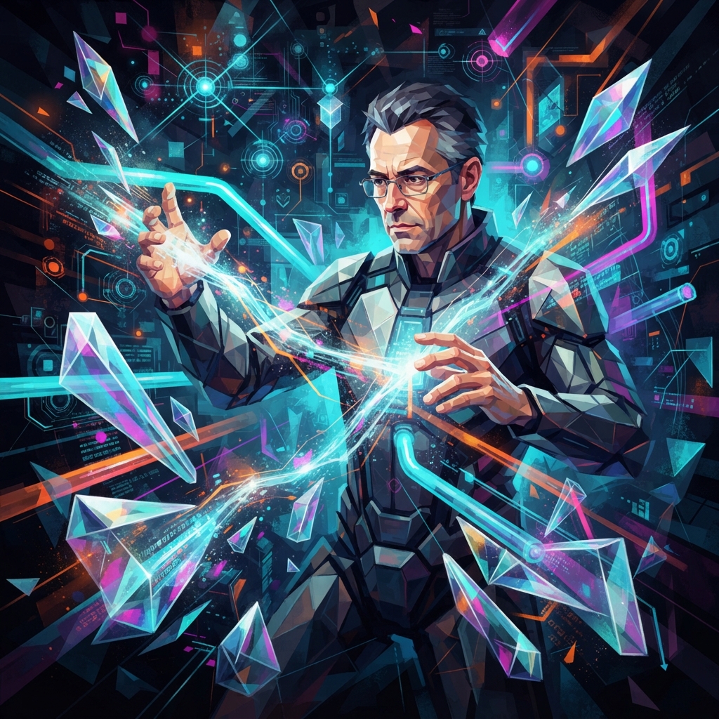 Algorithmic Genesis Energy Card artwork
