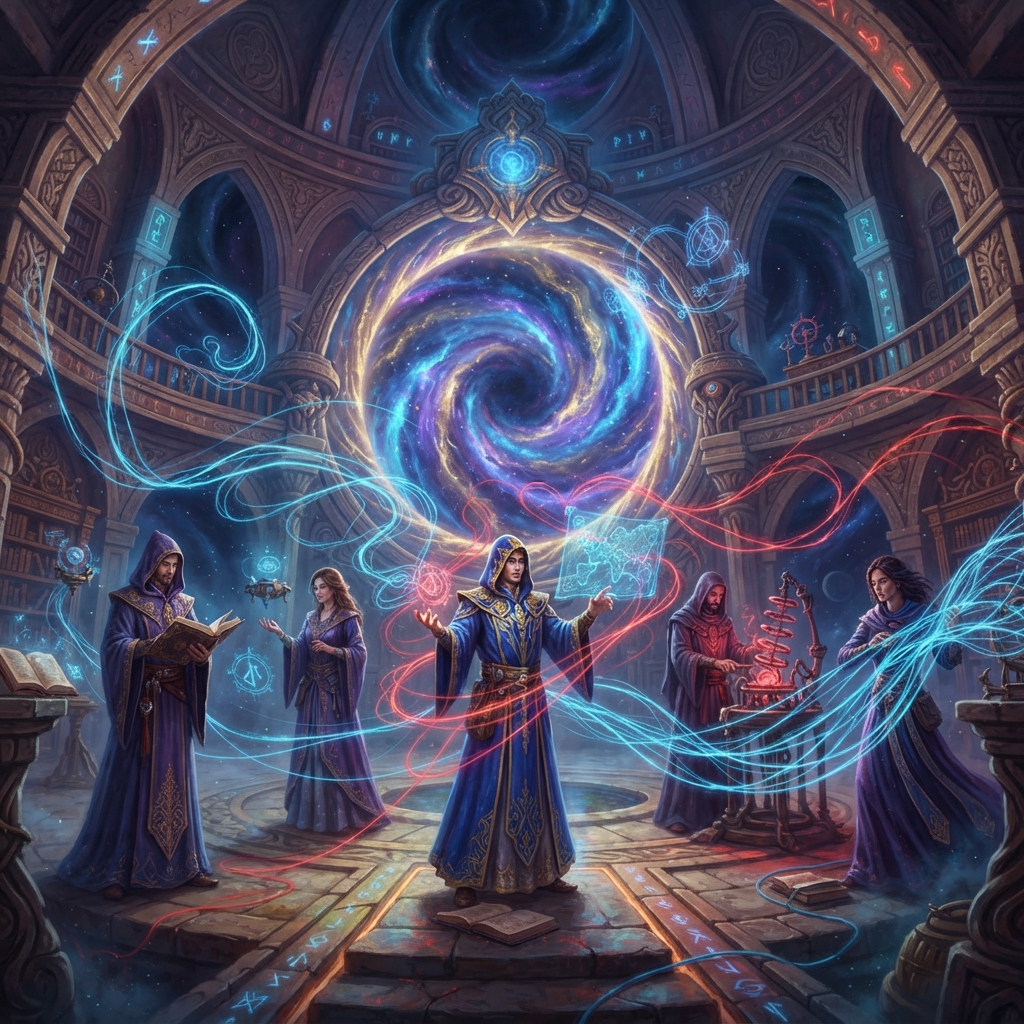 Energy Card artwork: Synergy of Minds