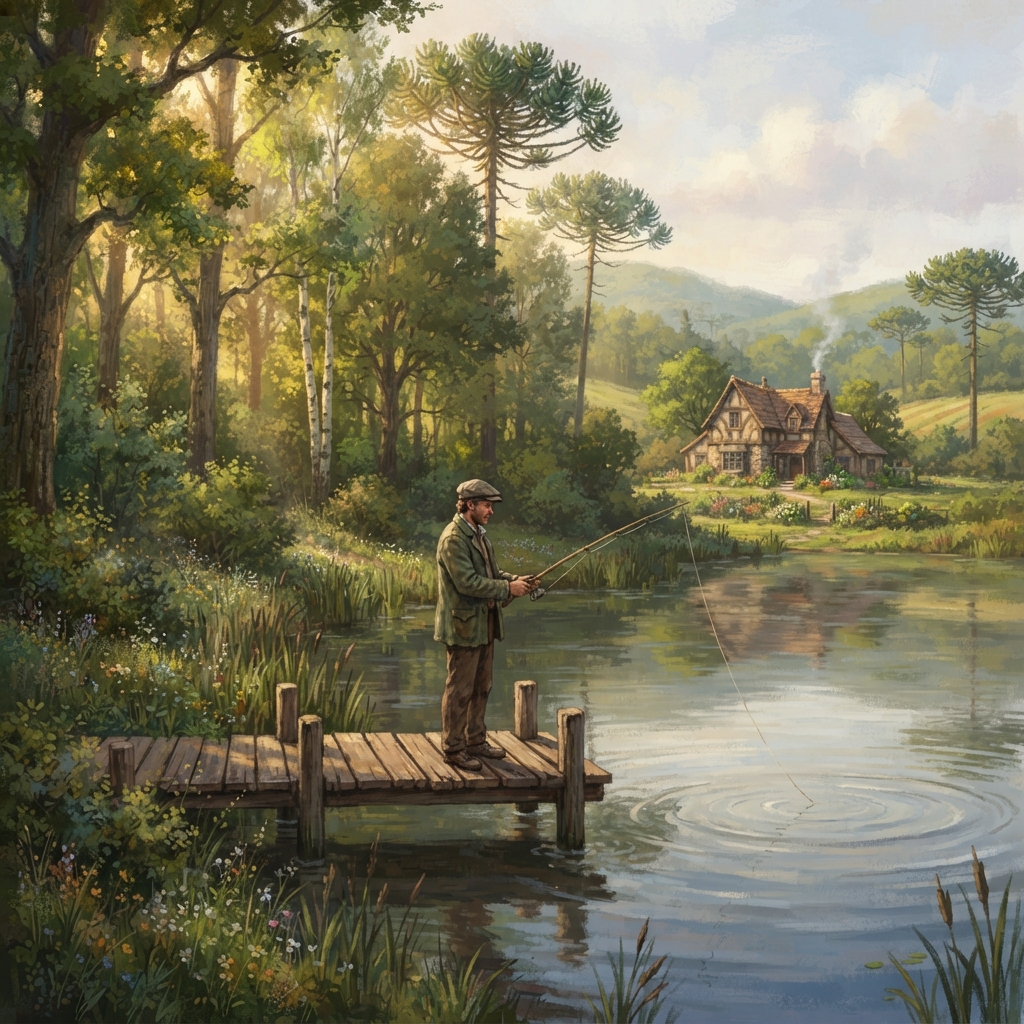 Artwork from the Serene Solitude Energy Card